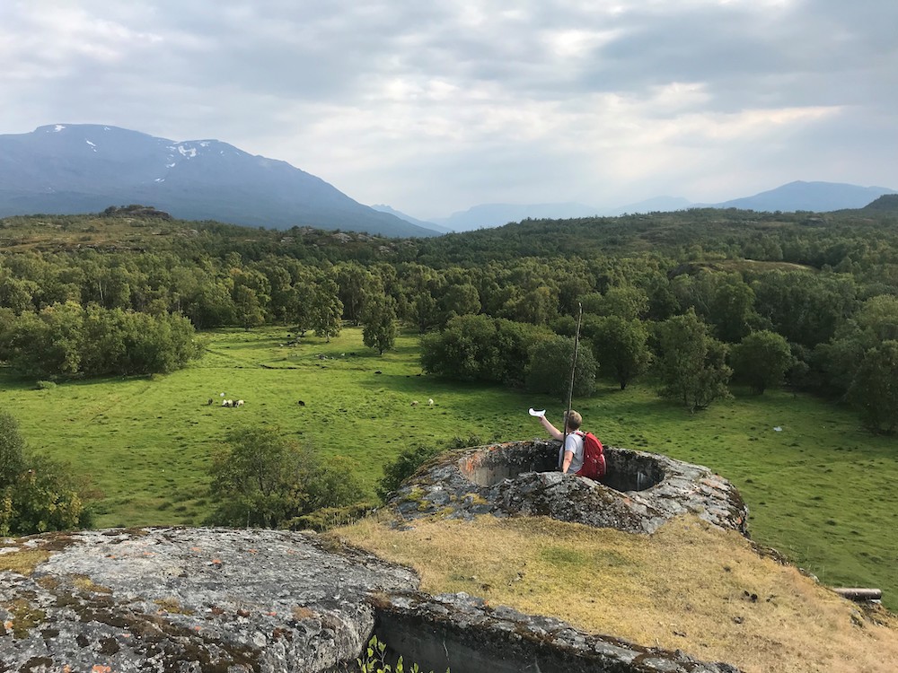 Årøyholmen utsikt. Foto: Lise Brekmoe