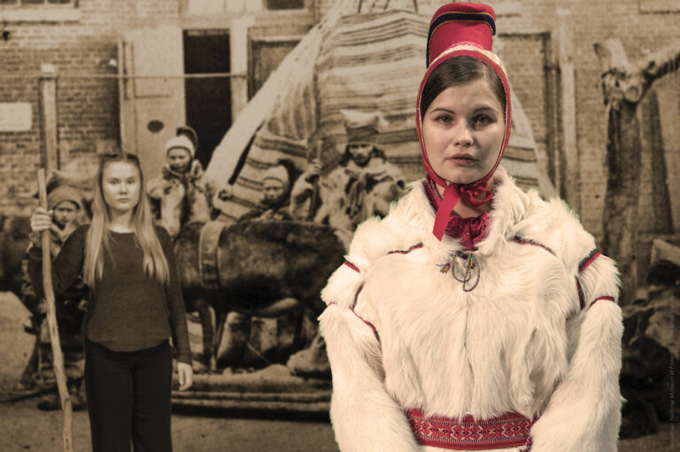 Govven, foto, montasje: Aslak Mikal Mienna