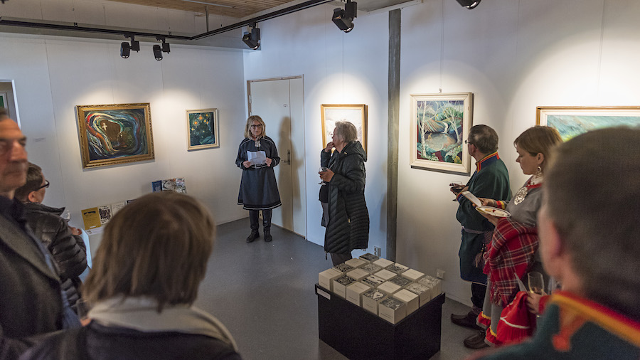 Kultursal åpning Senter for Nordlige folk Foto Ørjan Bertelsen