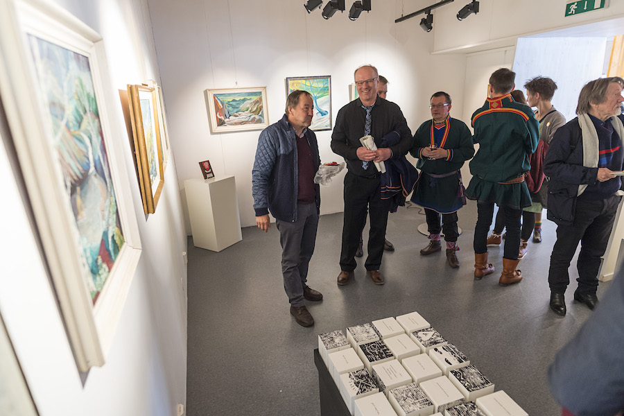 Kultursal åpning Senter for Nordlige folk Foto Ørjan Bertelsen