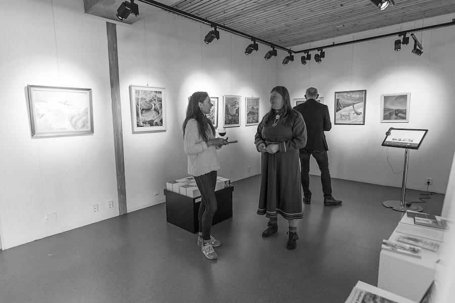 Kultursal åpning Senter for Nordlige folk Foto Ørjan Bertelsen