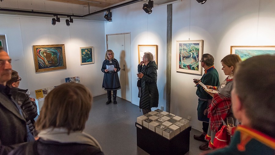 Kultursal åpning Senter for Nordlige folk Foto Ørjan Bertelsen