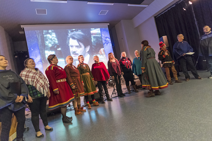 Kultursal åpning Senter for Nordlige folk Foto Ørjan Bertelsen