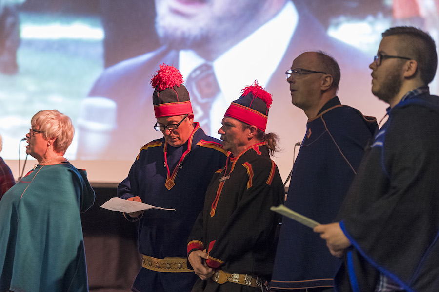 Kultursal åpning Senter for Nordlige folk Foto Ørjan Bertelsen