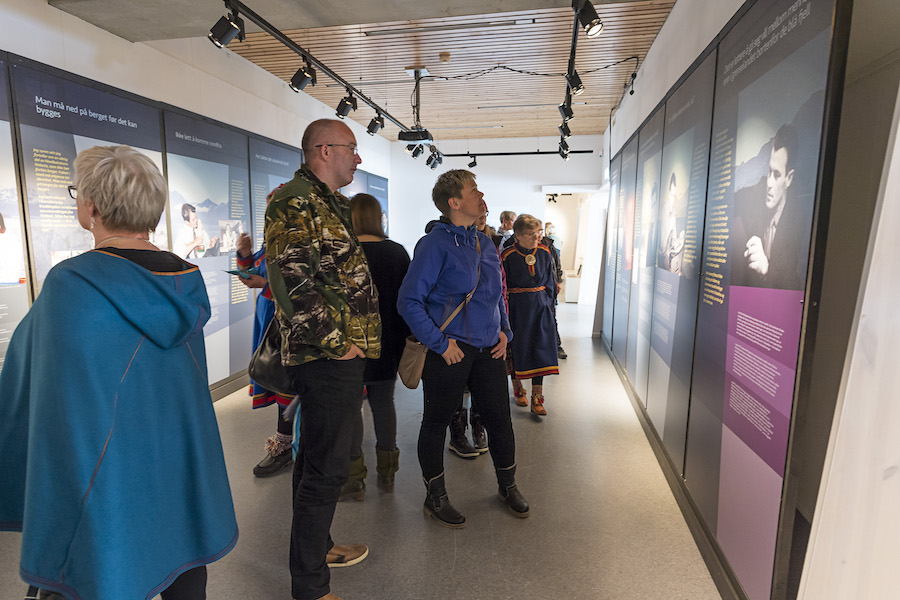 Kultursal åpning Senter for Nordlige folk Foto Ørjan Bertelsen