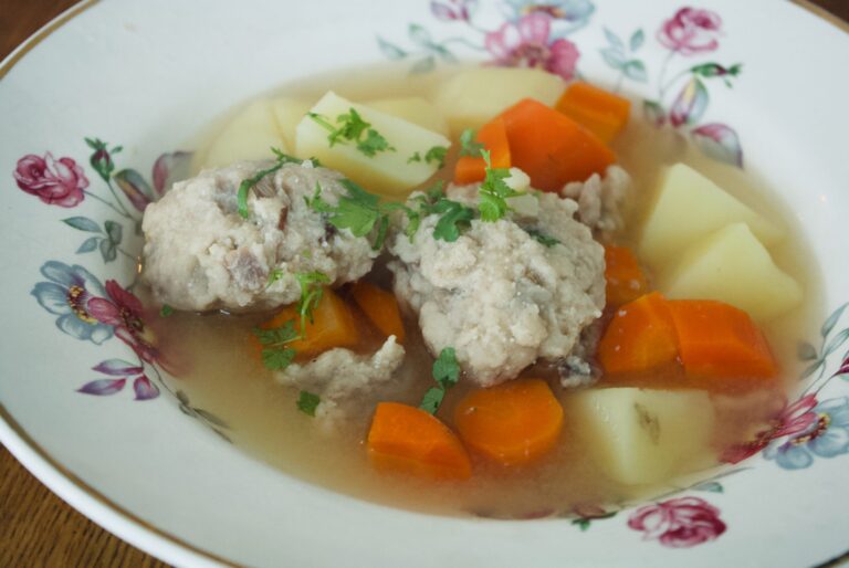 Rognbollesuppe
