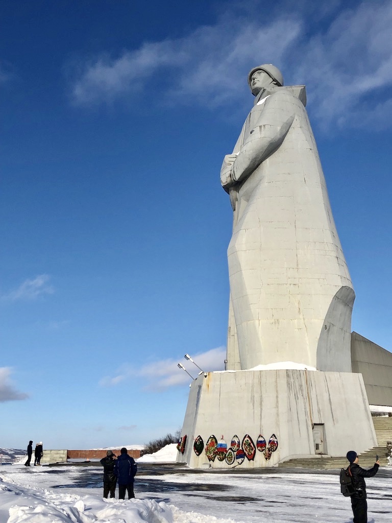 Monumentet «Alyjosja». Foto: Kjellaug Isaksen